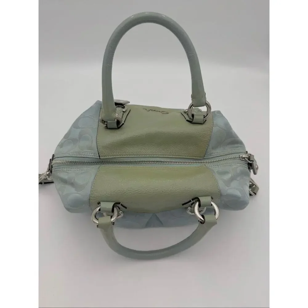 Coach Ashley Sateen Satchel Bag Rare Y2K